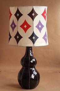 lamp, ceramic design, VIT ceramics, Kri Kri Studio, ceramic lighting, pottery lamp, tall table lamp