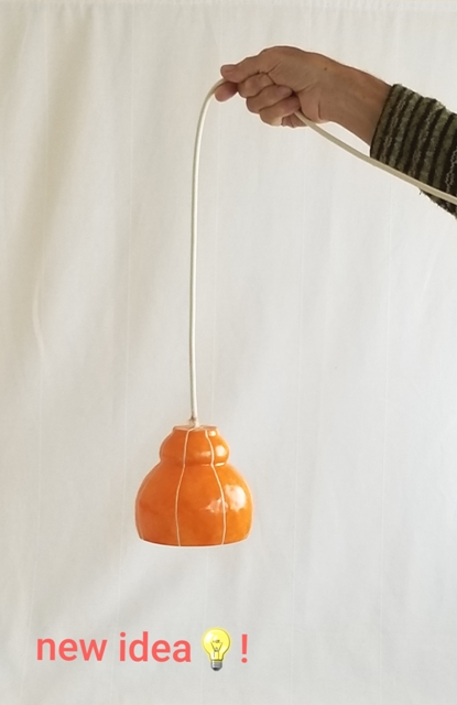 hanging pendant lamp prototype